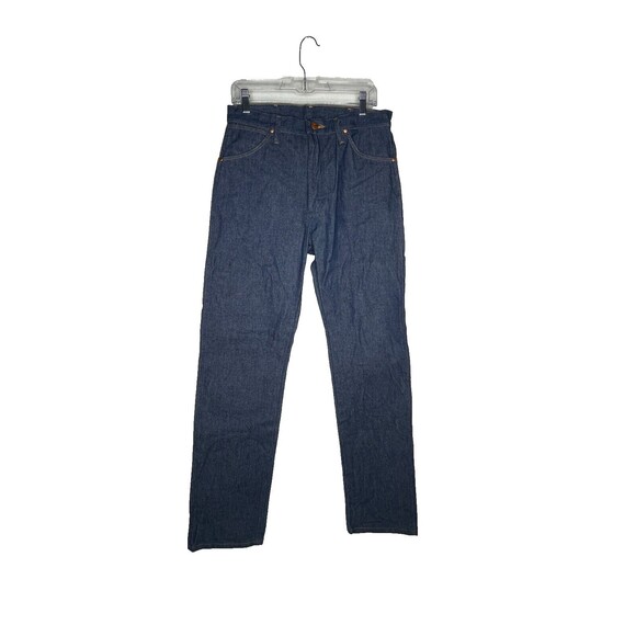 Vtg Wrangler Jeans 31x34 Blue Wash Cowboy Cut Western Mexico Made New no Tags - Picture 1 of 5